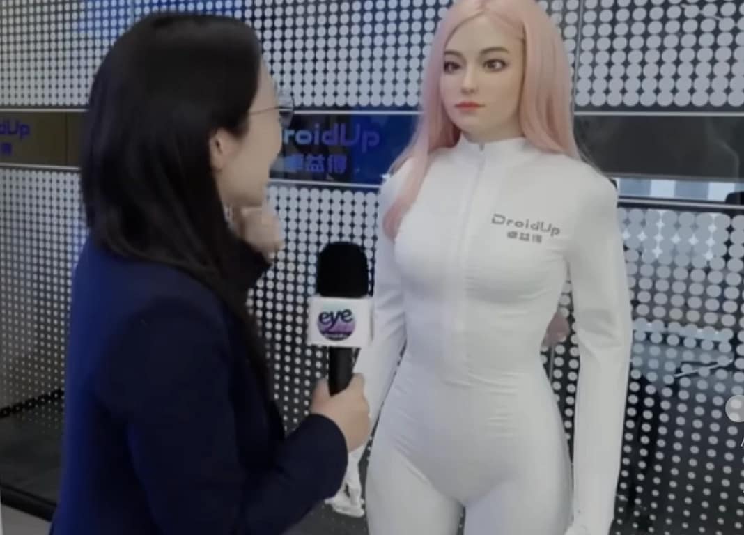 Shanghai Firm DroidUp Unveils Ultra-Realistic Humanoid Robot Moya for Healthcare and Education Use