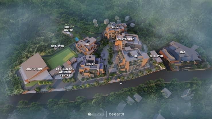 വിജ്ഞാനത്തിന്റെ ചിറകിലേറാൻ പിണറായി എജുക്കേഷൻ ഹബ്ബ് നിർമ്മാണം പുരോഗമിക്കുന്നു